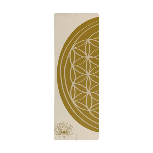 Golden Lotus Yoga Mat
