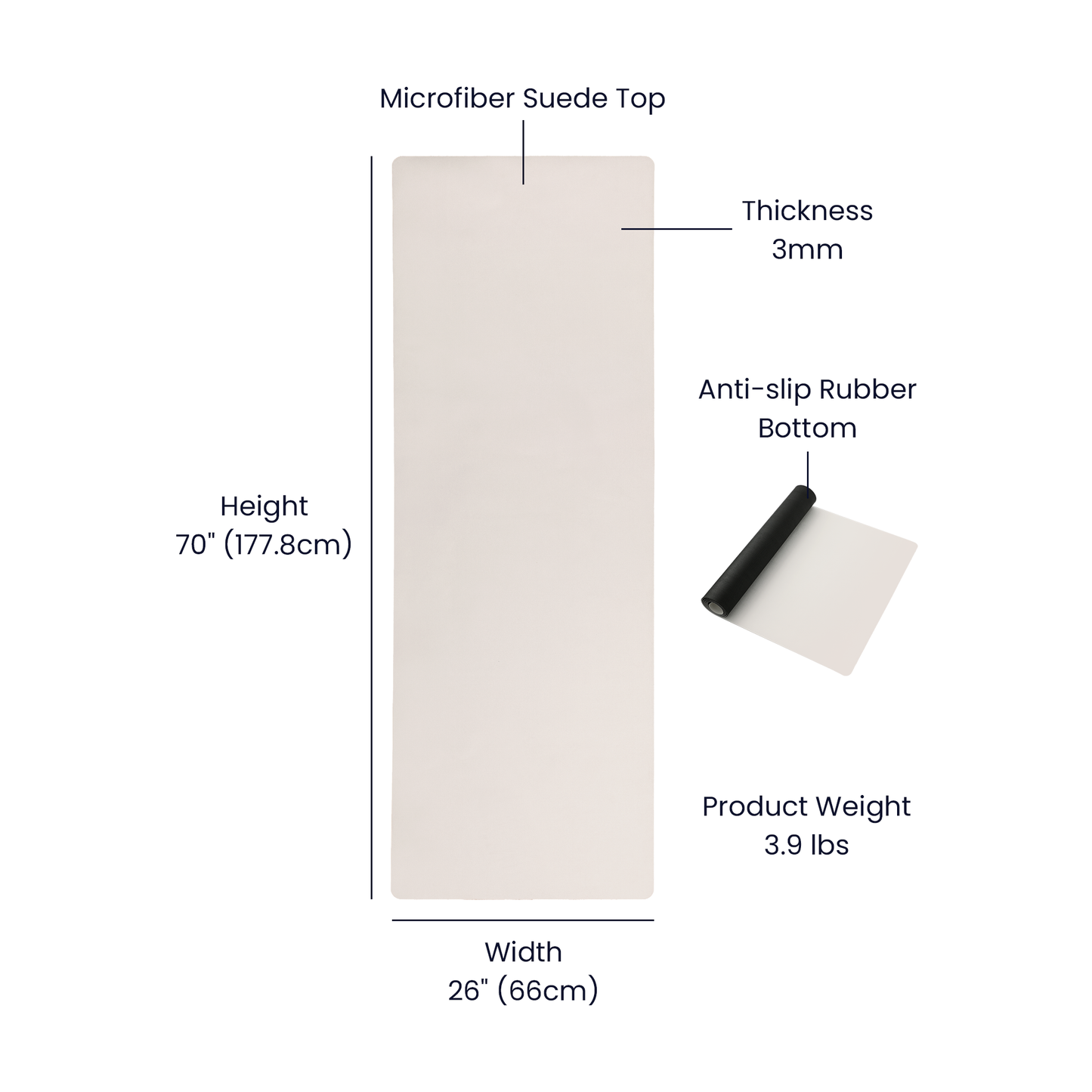 Golden Lotus Yoga Mat